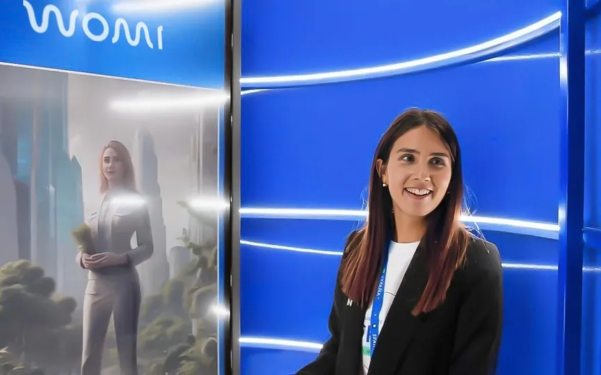 WOMI: AI photo and video booth at an event