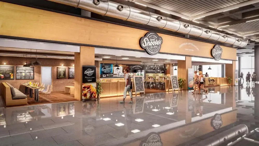 BeerShooter: interior del local
