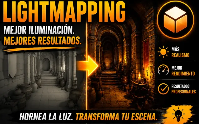 Lightmapping: la técnica que separa los proyectos 3D mediocres de los que impresionan