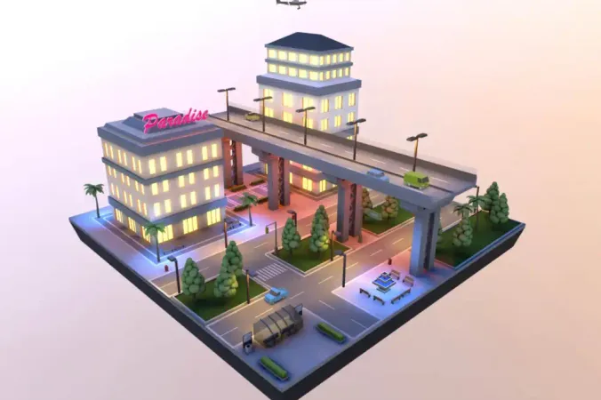 Interactive experiences for corporate events — Viseni project visual 3