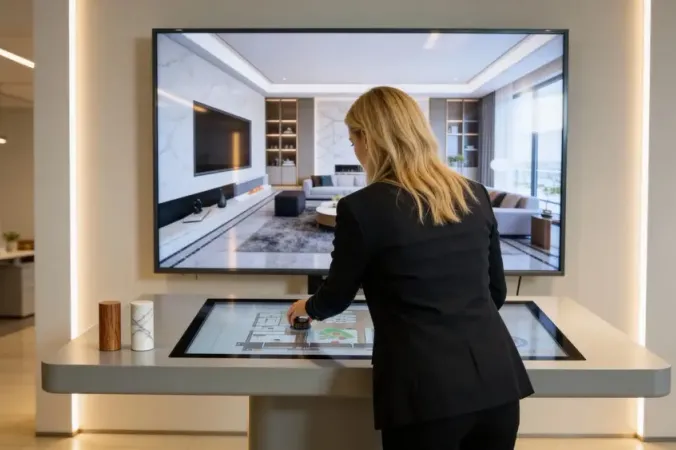 Interactive experiences for corporate events — Viseni project visual 2