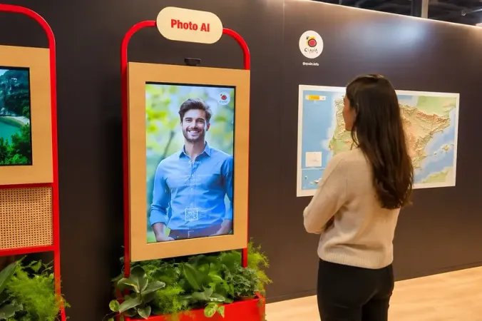 AI experiences for events and exhibition stands — Viseni project visual 6