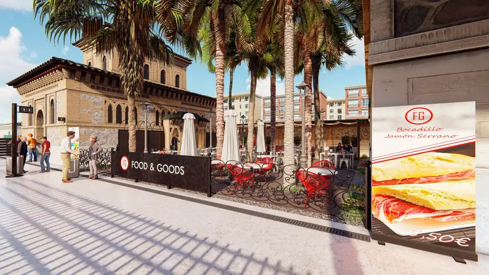 Concurso ADIF Toledo render exterior