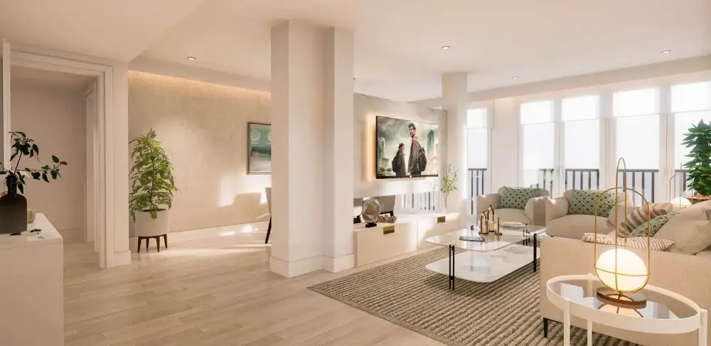 Interior Paco Peña render