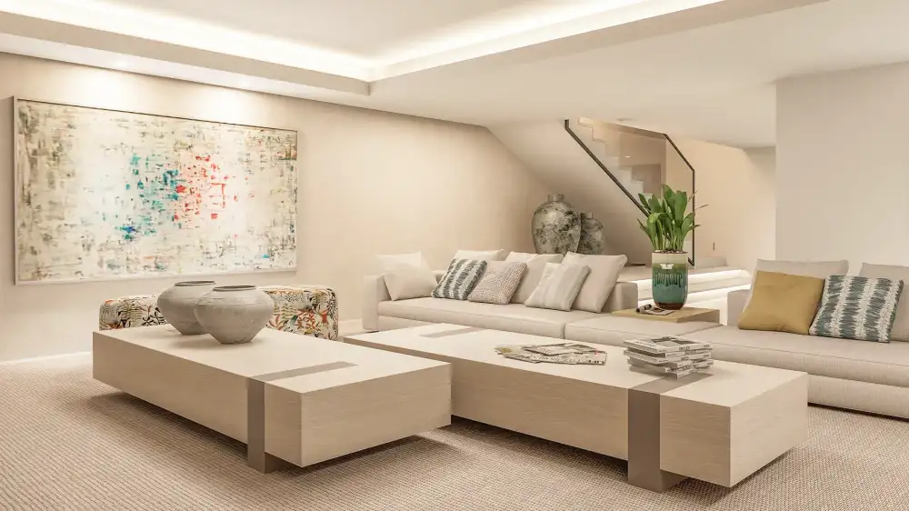 Interior promoción render